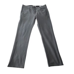 Hawker Rye 36 x 32 Gray Slim Fit Stretch Mens Chino Pants